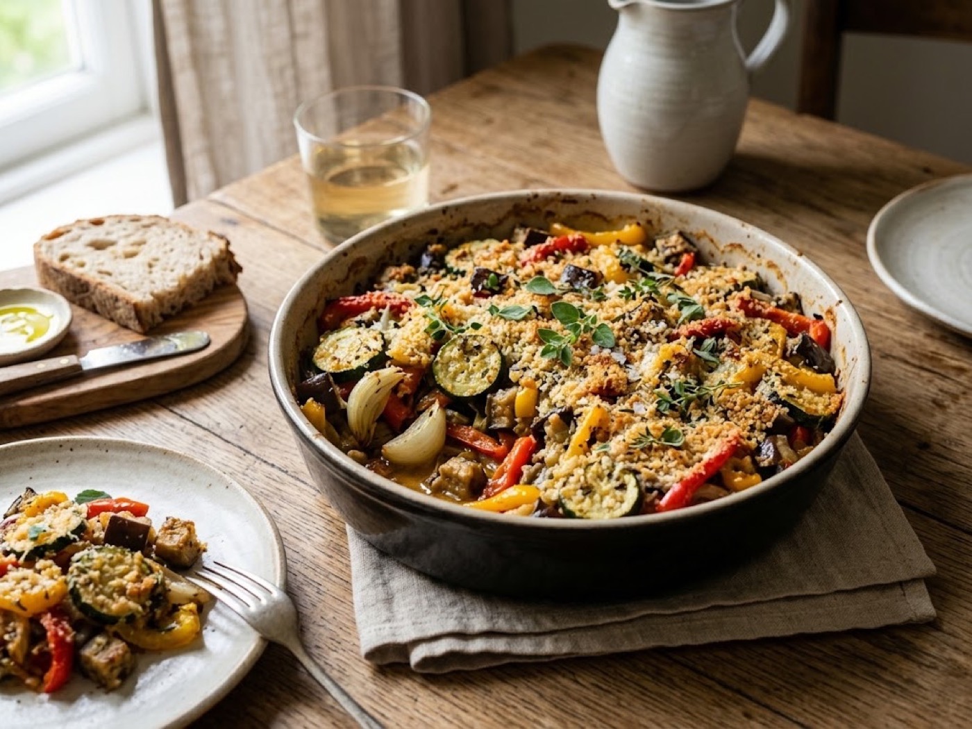 Verdure gratinate