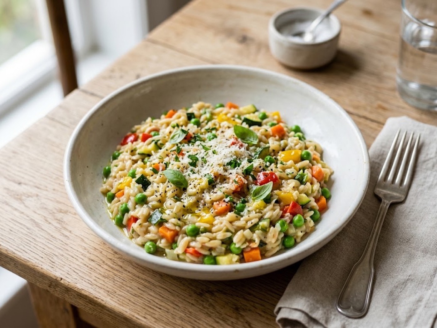 Orzotto primavera
