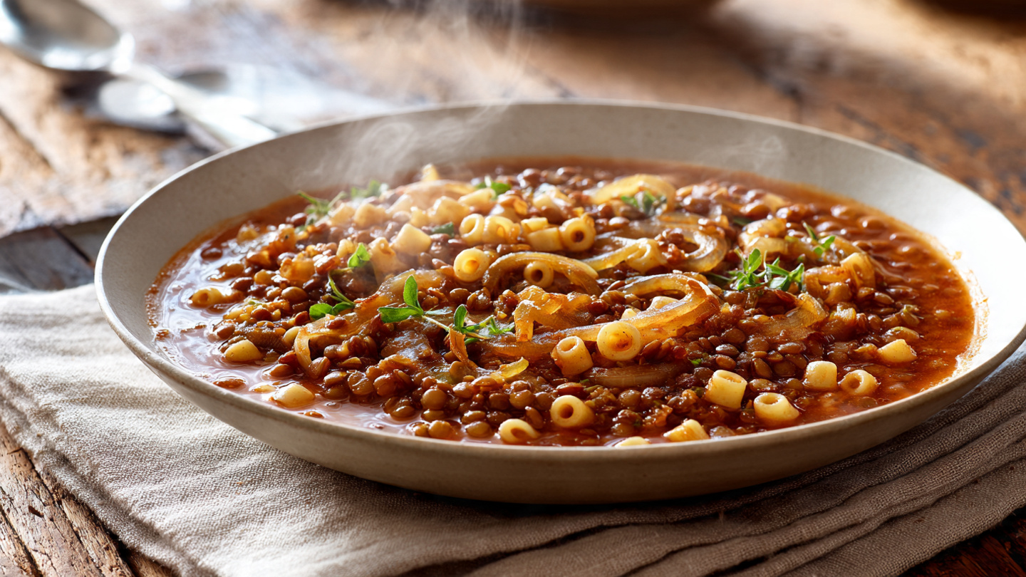 Pasta e lenticchie