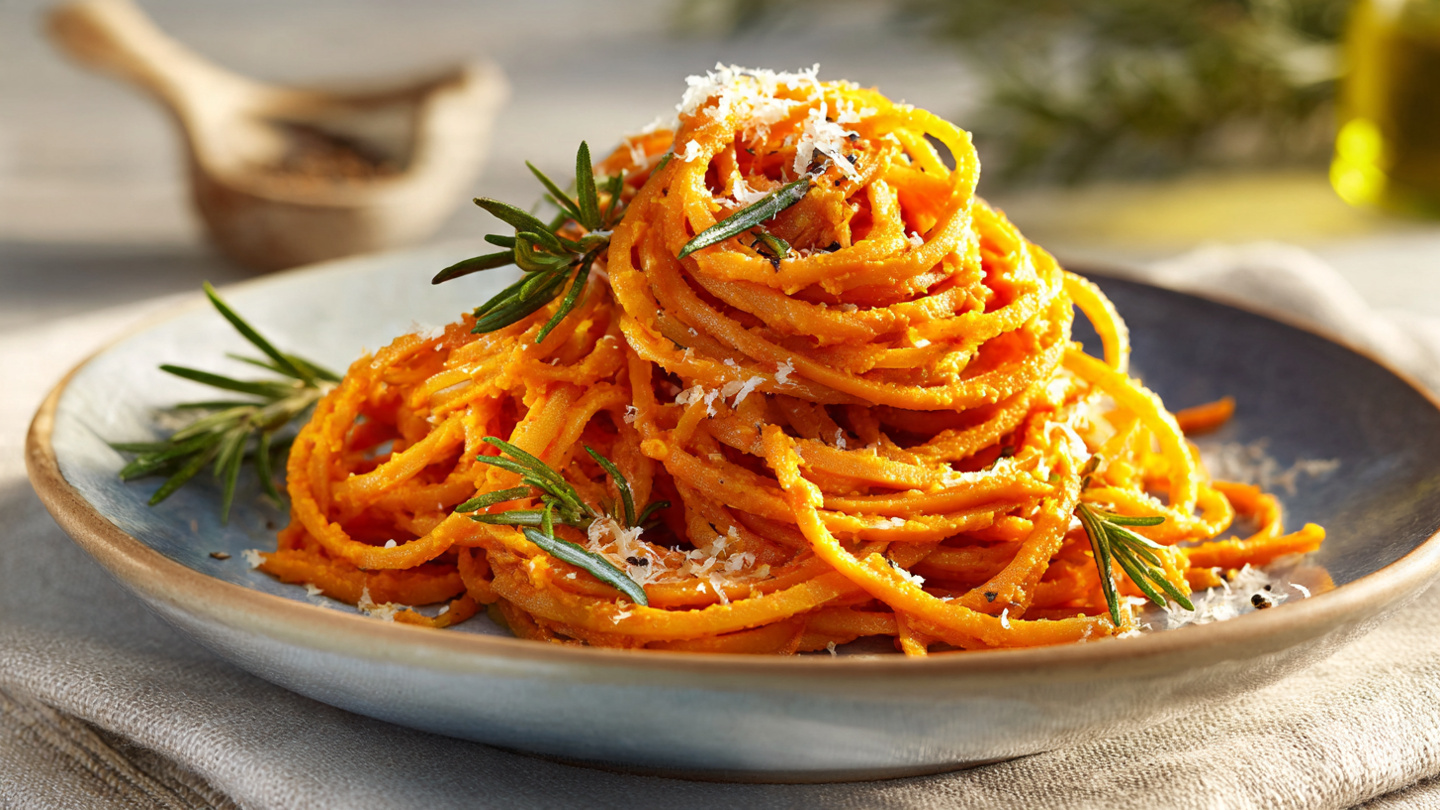 Pasta al pesto di carote
