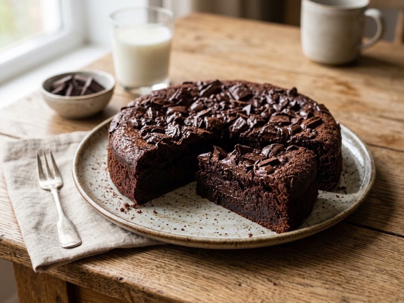Torta double chocolate