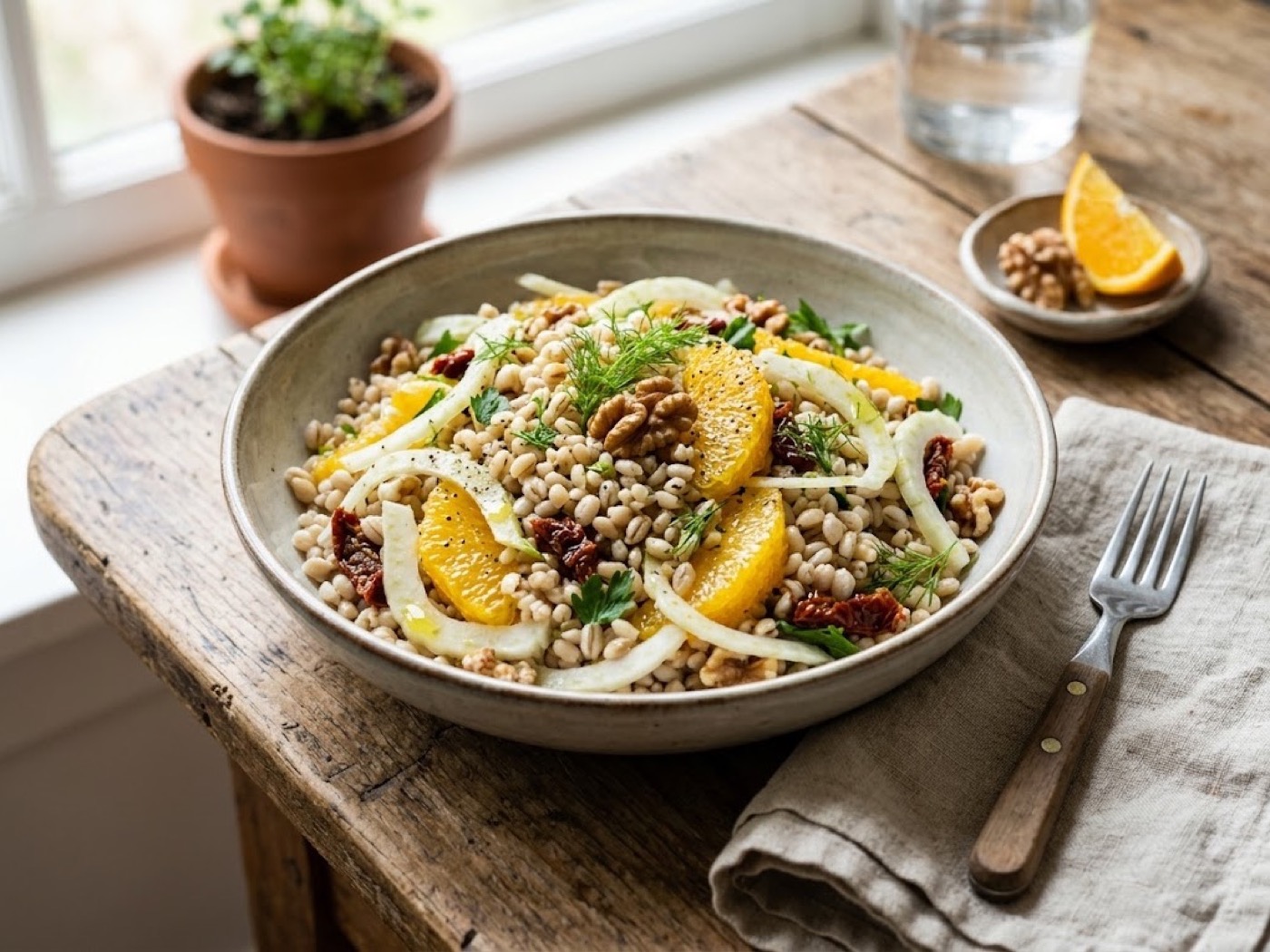 Insalata di orzo