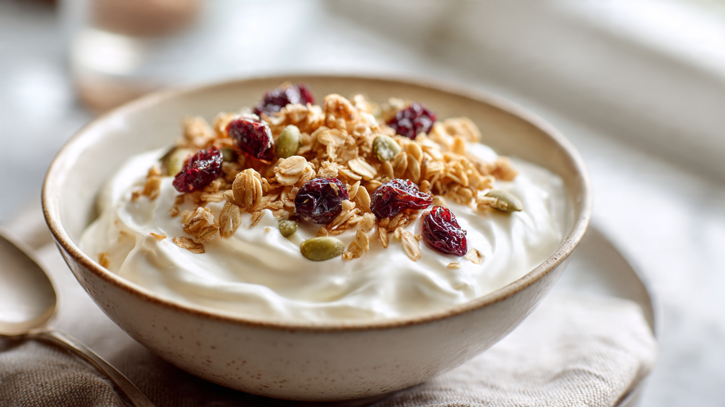 Yogurt e Muesli