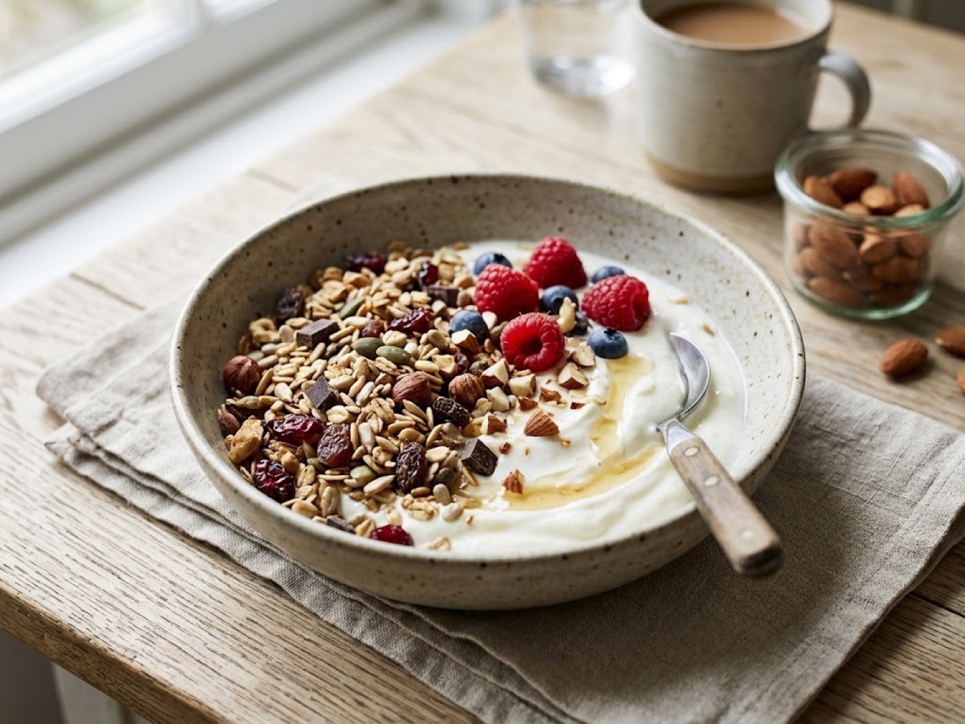 Yogurt e Muesli