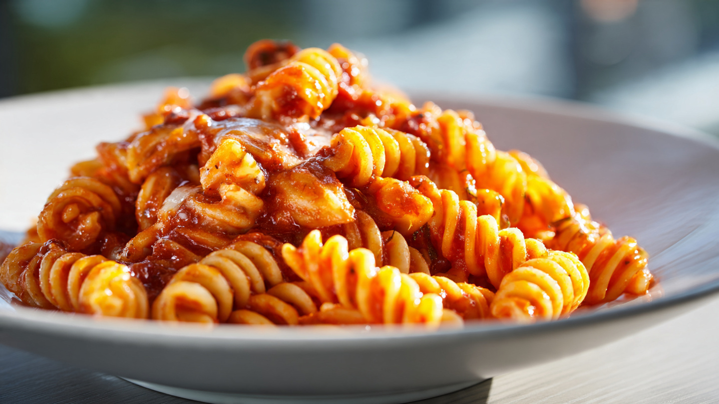 Fusilloni al Sugo e Scamorza