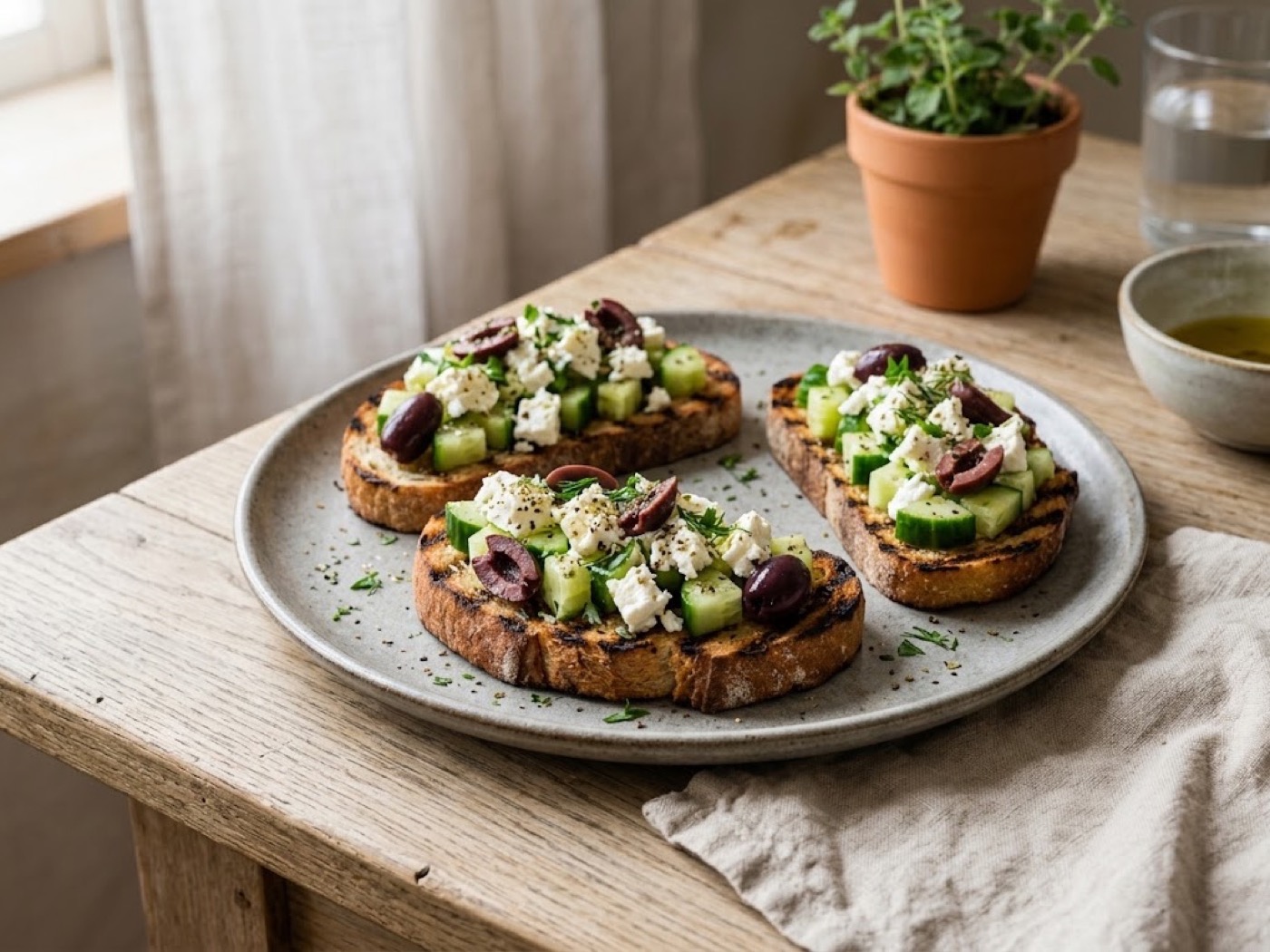 Bruschetta Greca