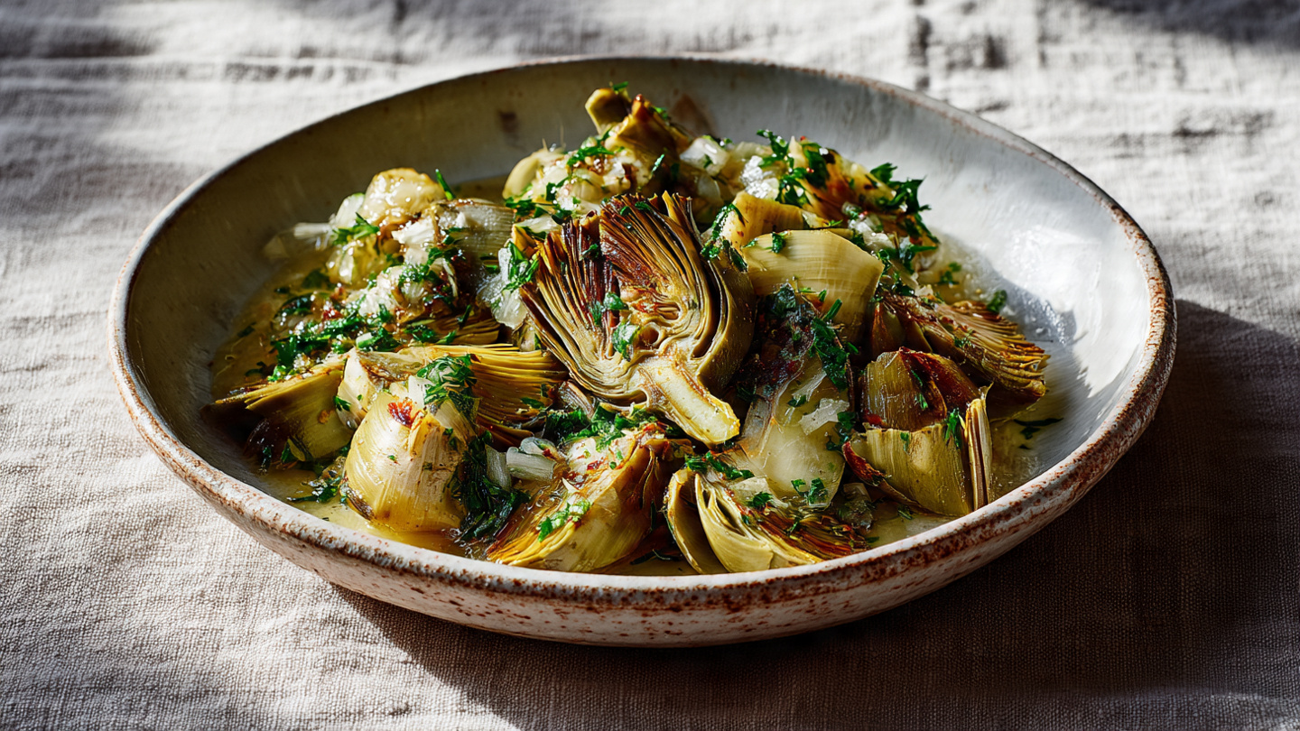Carciofi in padella