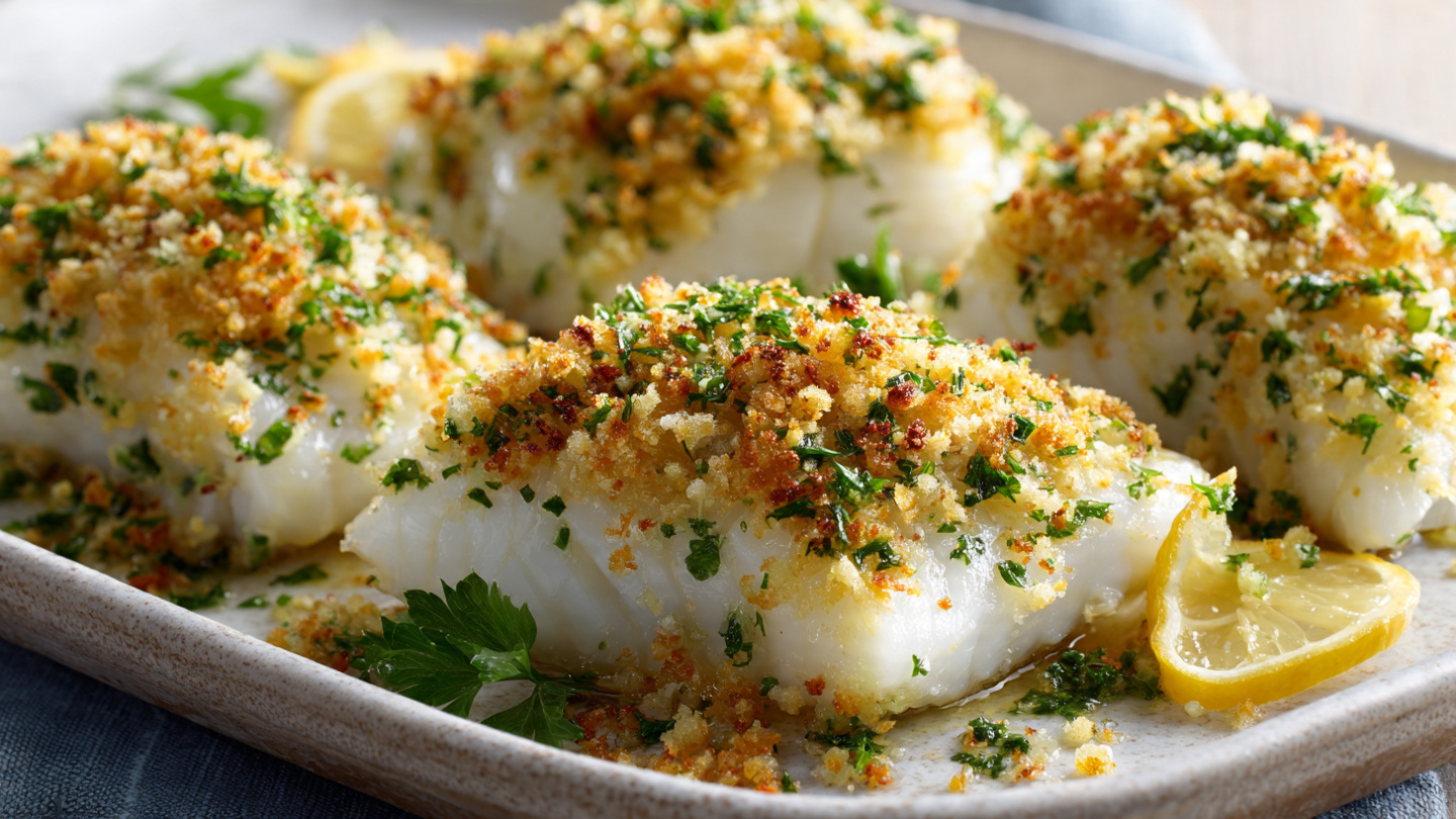 Merluzzo gratinato