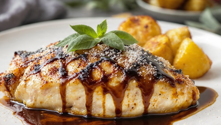 Pollo aceto balsamico