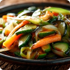Wok di verdure