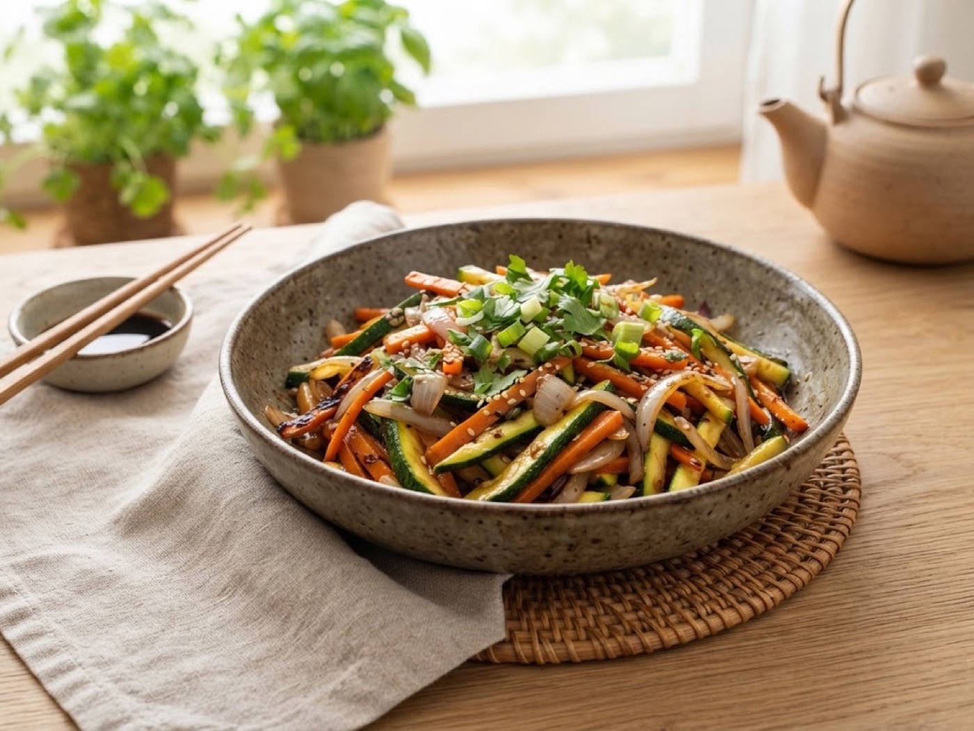 Wok di verdure