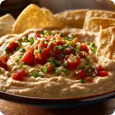 Purea di cannellini e chips