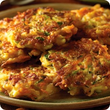 Frittelle di verdure in padella