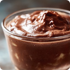 Frullato banana e cacao