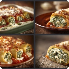 Cannelloni ricotta e spinaci