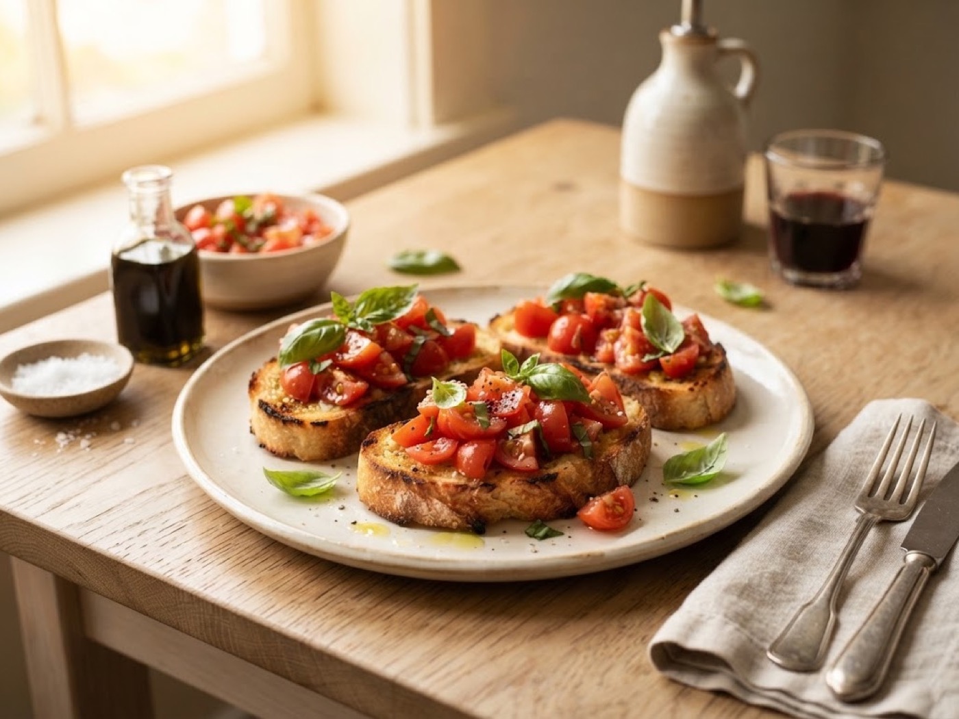 Bruschetta al pomodoro classica