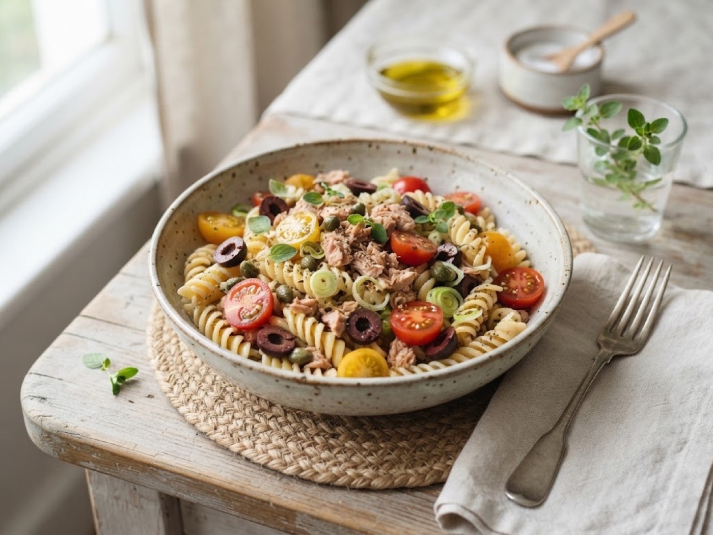 Pasta fredda al tonno