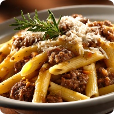 Pasta al ragù bianco