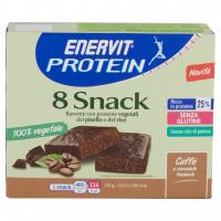 100% Vegetale 8 Snack Caffé e Cioccolato Fondente