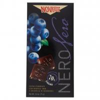 Neronero 70% Cacao Extra Fondente con Mirtilli Neri e Granella di Mandorle