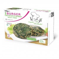 Burger con Patate e Spinaci Pz.2