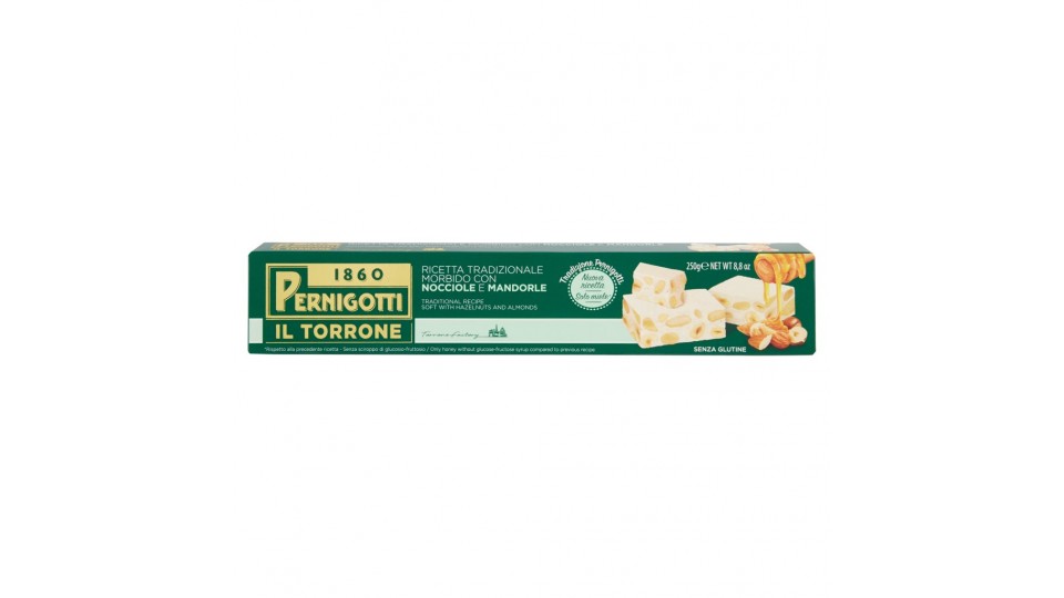 Il Torrone Morbido con Nocciole e Mandorle