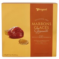 Marrons Glacés Giganti (Peso al Pz. 25 Grammi Ca.) - Scat. Regalo