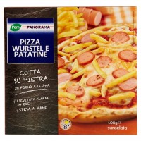 Pizza Wurstel e Patatine Surgelata
