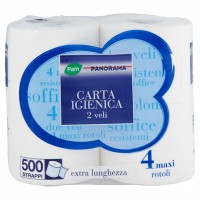 Carta Igienica 2 Veli 4 Maxi Rotoli