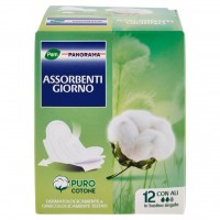 Assorbenti Giorno con Ali in Bustina Singola 12 Pz