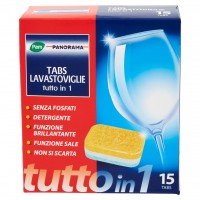 Tabs Lavastoviglie Tutto in 1 15 Pz