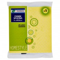 Panni Spugna in Cellulosa 5 Pz