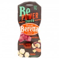 Be Power Snack Bresaola Anacardi e Mandorle, Uva e Zenzero Disidratati Edamer