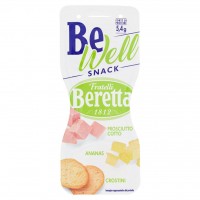 Be Well Snack Prosciutto Cotto Ananas Crostini