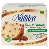 Dolce Natalizio senza Zucchero C/uvetta senza Canditi Nattura Gr 500