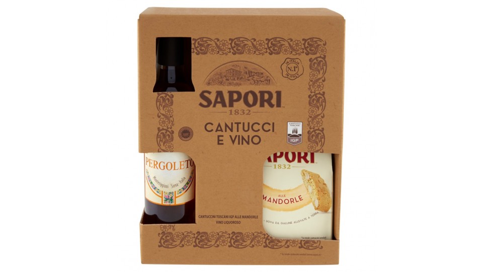Cantucci e Vino 175 g + 375 Ml