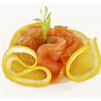 Carpaccio di Salmone Marinato 