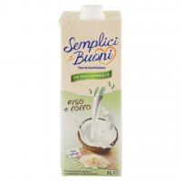 Con Calcio e Vitamina D2 Bevanda Riso e Cocco
