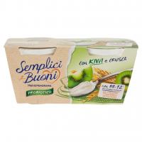 Probiotico con Kiwi e Crusca  (125 g x 2)