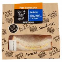 Sandwich Uova, Tonno "pinne Gialle" e Lattuga  2 Pz