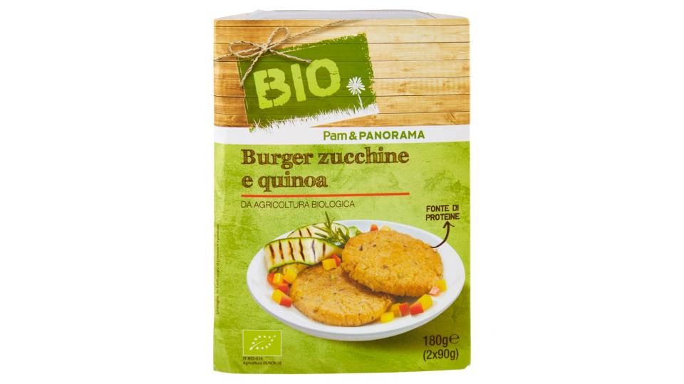 Burger Zucchine e Quinoa  (90g x 2)