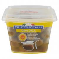 Frutto d'Italia Olive D.O.P. Nocellara del Belice al Naturale Condite con Erbe