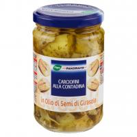 Carciofini alla Contadina in Olio di Semi di Girasole