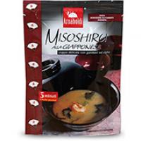 Misoshiru Zuppa Delicata con Gamberi Ed Alghe