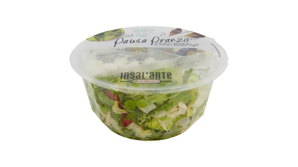 Pausa Pranzo Mediterranea con Formaggio e Olive