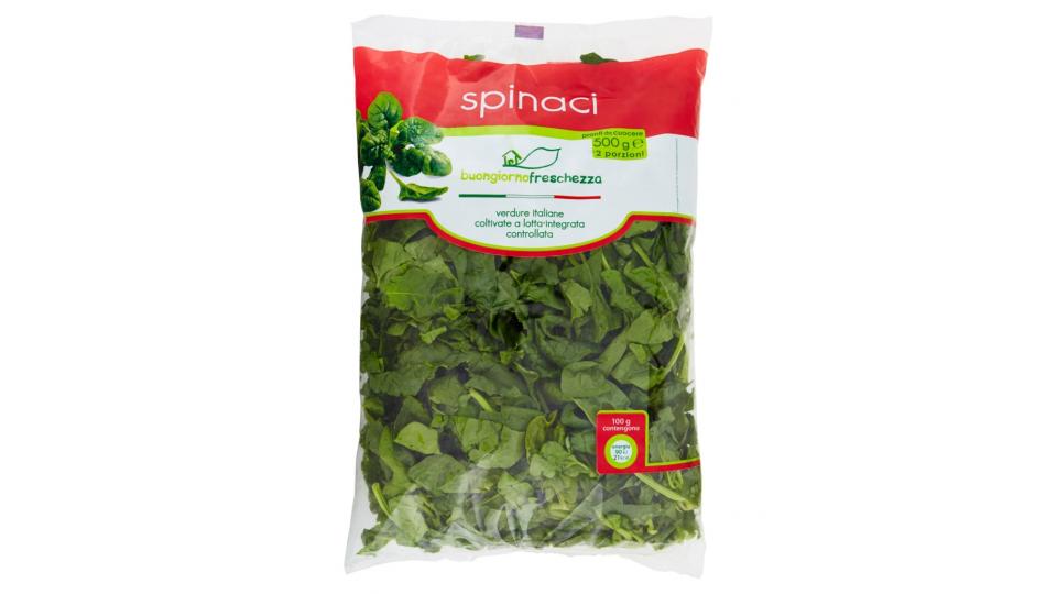 Spinaci Lavati e Pronti da Cuocere