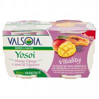 Yosoi Vitality Mango, Papaya e Semi di Papavero 2 x 115 g