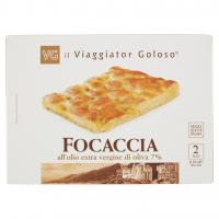 Focaccia all'Olio Extra Vergine di Oliva 7% il Viaggiator Goloso