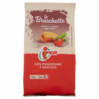 Le Bruschette con Pomodoro e Basilico 150 g