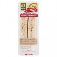 2 Tramezzini Vegan Hummus e Radicchio Rosso